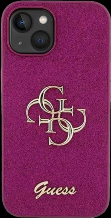Produktbild Guess Hülle iPhone 13 - Hardcase Schutzhülle fester Glitzer pink No.122 (Apple iPhone 13)
