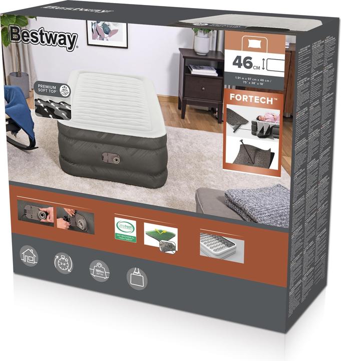 Produktbild Bestway Fortech Airbed Twin (100 x 190 cm)