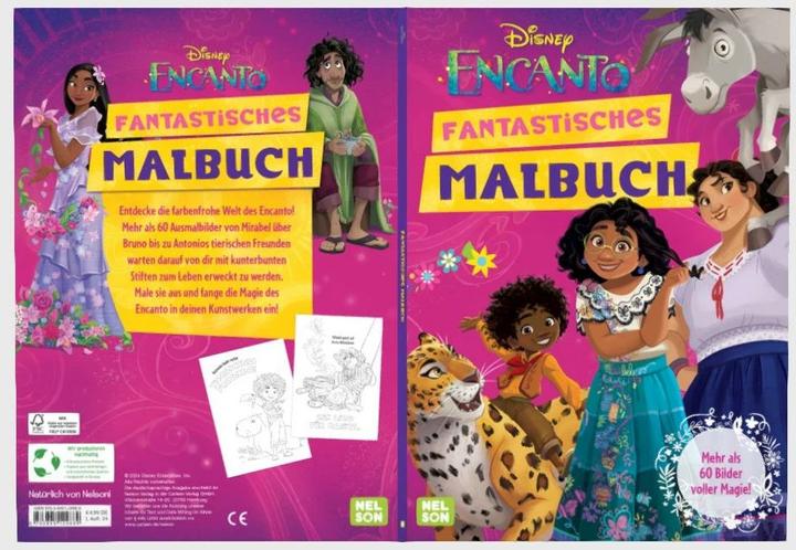Immagine prodotto Disney Encanto: fantastico libro da colorare