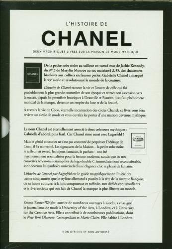 Actual product image L'histoire de Chanel : une maison de mode mythique : coffret 2 titres (French, Baxter-Wright Emma, 2024)