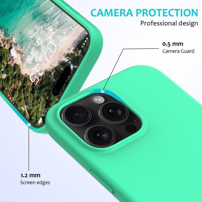 Actual product image MU Classic Liquid Silicone Series (Apple iPhone 16 Pro Max)