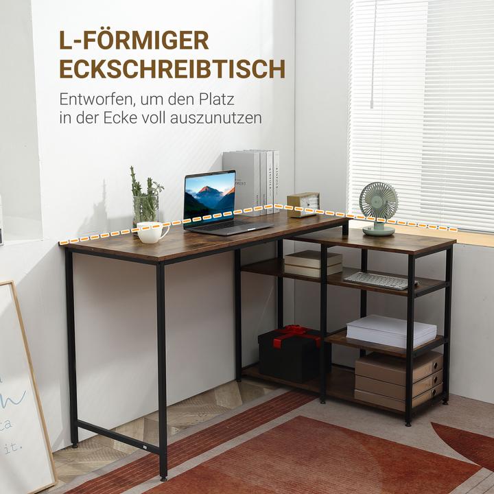 Actual product image Homcom Desk (135 x 90 x 79 cm)