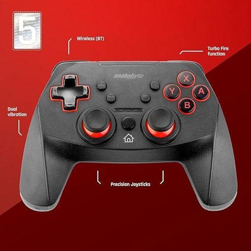 Productafbeelding Snakebyte Schakel Controller Draadloze Gamepad RGB S (Switch)