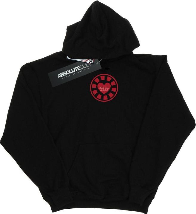 Produktbild Avengers Endgame I Love You 3000 Tony Stark Heart Kapuzenpullover (S)