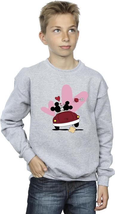 Produktbild Disney Mickey Mouse Car Print Sweatshirt Jungen (140, 146)