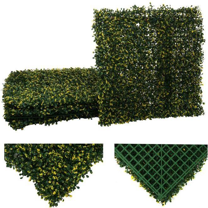 Immagine prodotto Mendler Piastrella HWC-L78, rivestimento frangivento per terrazza/balcone, 4x 50x50cm ciascuno = 1m² - Bu (49 cm)