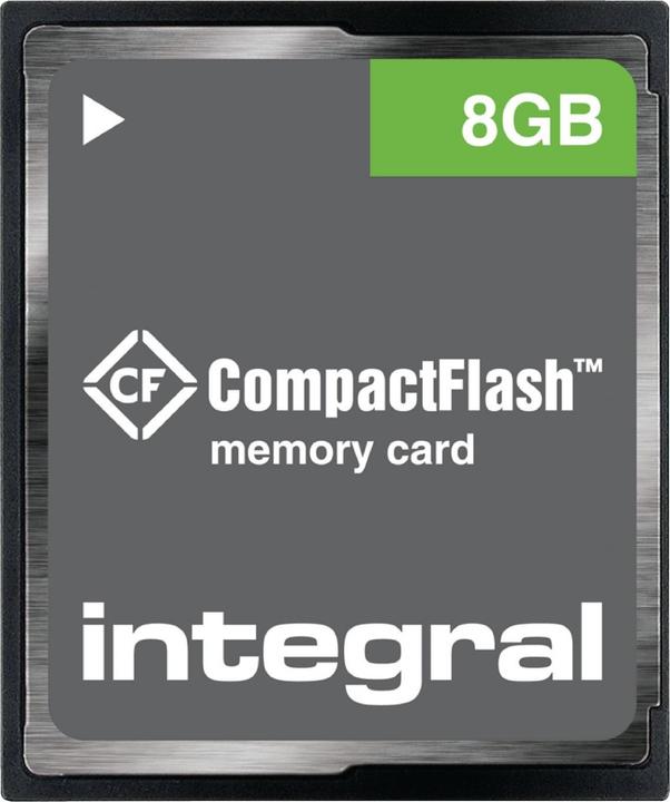 Productafbeelding INCF8GV2 Geheugenkaart 8 GB Compact Flash (8 GB, CFast)