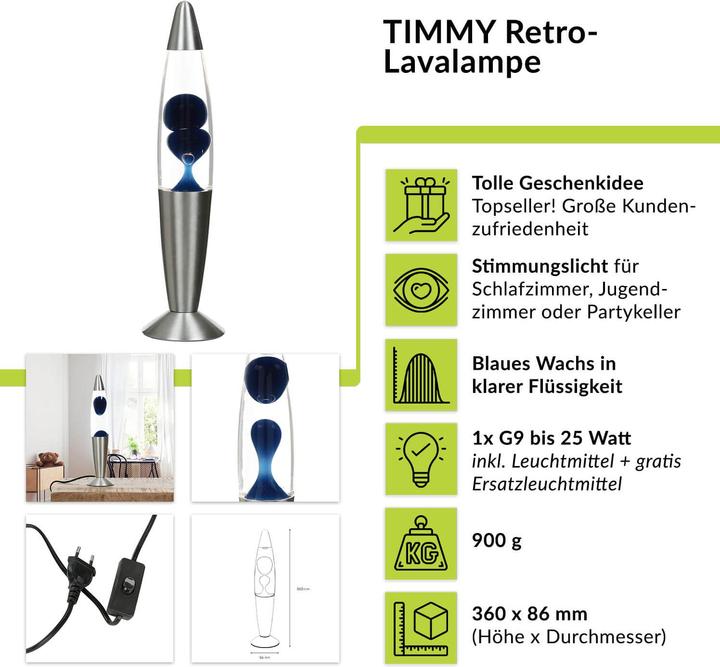 Image du produit Licht-Erlebnisse Timmy (210 lm, G9)