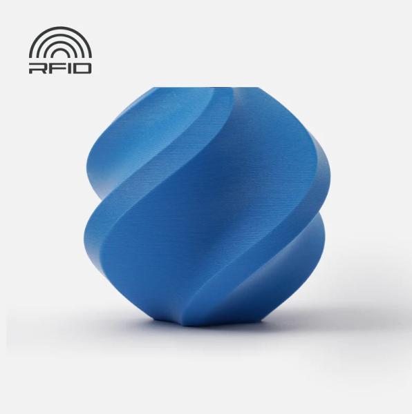Actual product image Bambu Lab PLA Mat - Marine Blue - 1.75mm (PLA, 1.75 mm, Blue)