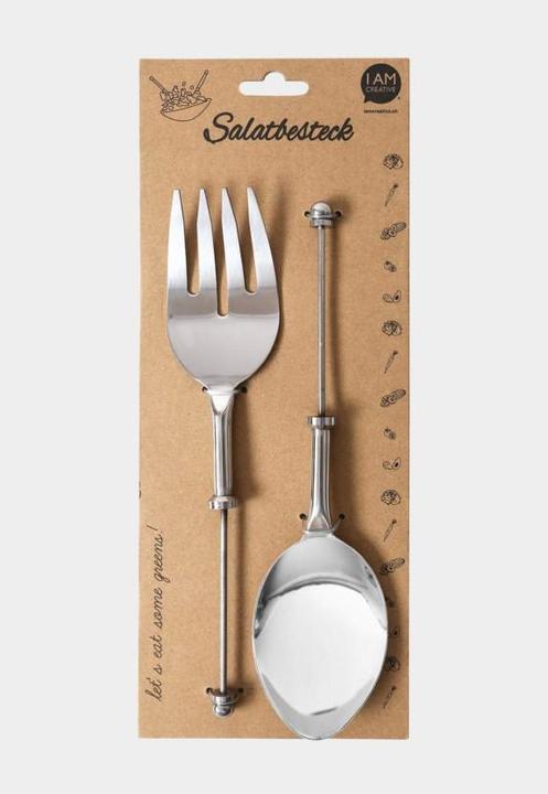 Actual product image I Am Creative Salad servers