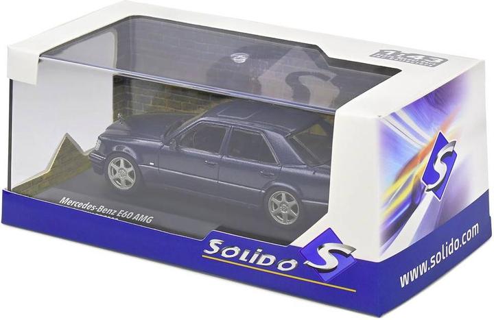 Produktbild Solido 1:43 Mercedes-Benz W124 E60 AMG blau