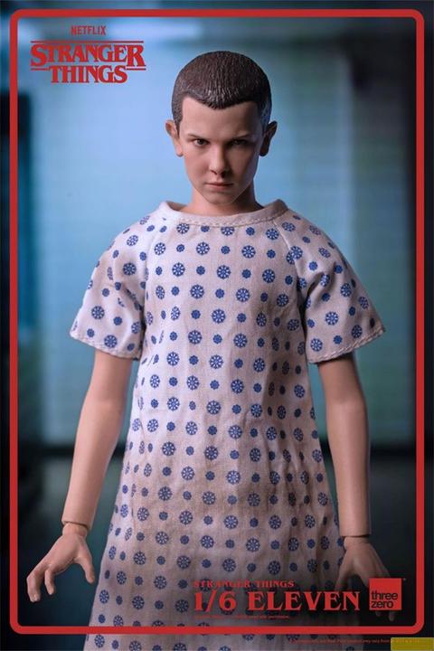 Actual product image ThreeZero Stranger Things figurine 1/6 Eleven 23 cm