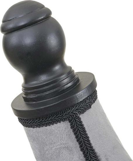 Immagine prodotto Swisshandel24 Manichino da sarto, torso di manichino femminile, schiuma - grigio velluto