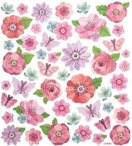 Produktbild DP Craft Blumenaufkleber 46 Stk