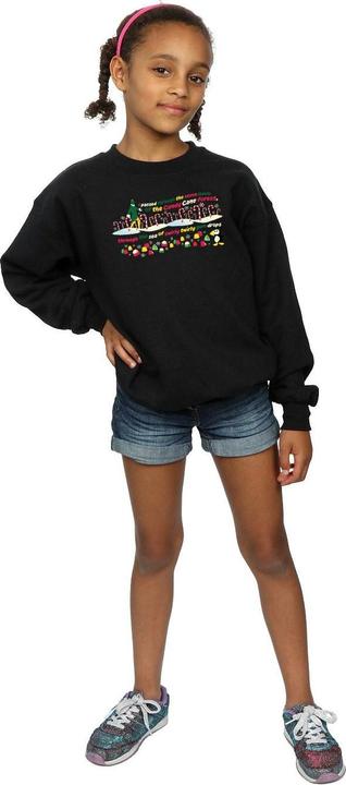 Immagine prodotto Elf Candy Cane Forest Felpa Ragazze (152, 158)