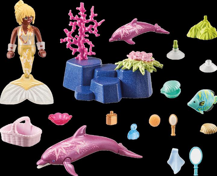 Produktbild Playmobil Meerjungfrau mit Delfinen (71501, Playmobil Princess Magic)