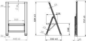 Immagine prodotto Wenko Responsabile del bilancio (Stile, 44 cm)