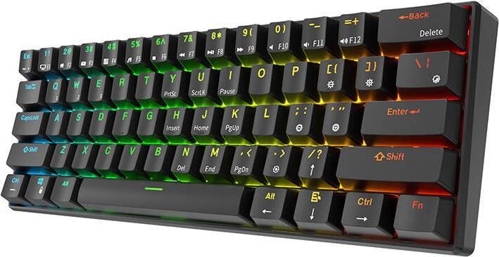 Produktbild Royal Kludge RK61 (US, Kabelgebunden, Kabellos)