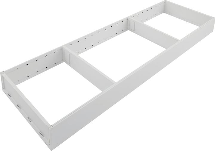 Blum Ambia-Line Schubkastenrahmen breit - 572x200x50mm, Stahl seidenweiss matt