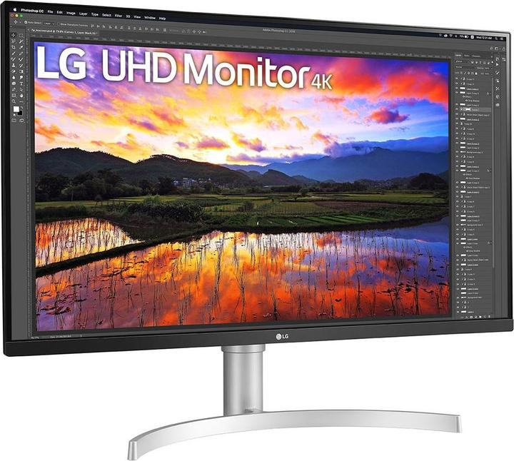 Image du produit LG ECRAN 31,5 BLANC IPS 16:9 UHD 4K 3840X2160 350CD/M 5MS 2XHDMI DISPLAYPORT H (3840 x 2160 pixels, 31.50")