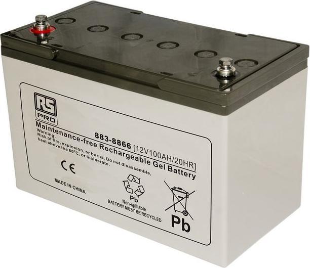 Produktbild Rs Pro 12v 96Ah Gel Lead Acid Battery (12 V, 100000 mAh)