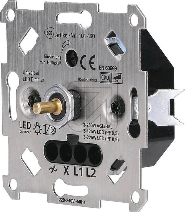 Produktbild EGB AutodetectDimmer für LED Standard automatische Auswahl des Dimmmodus