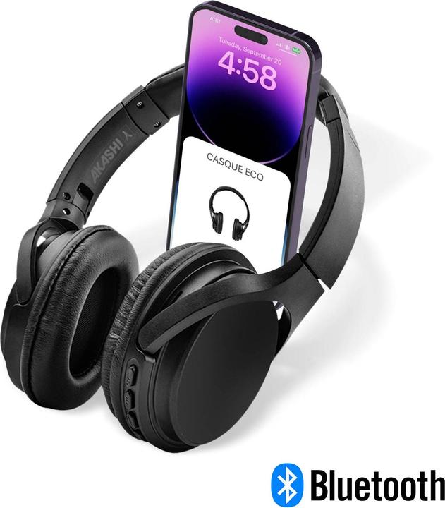 Produktbild Akashi Bluetooth Headset (15 h, Kabellos)