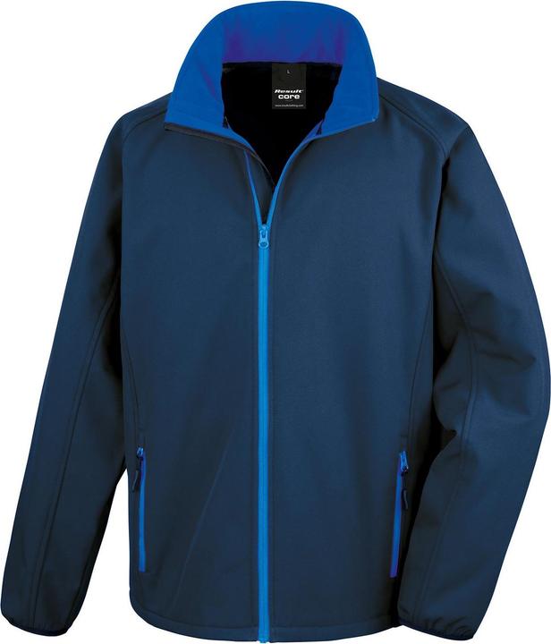 Actual product image Result Clothing Mens Printable Soft Shell Jacket (XXL)