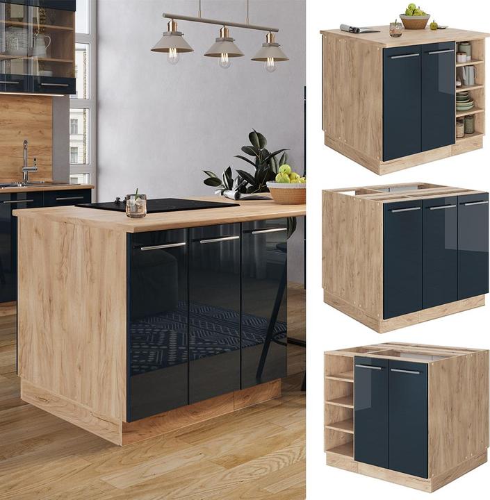 Actual product image Vicco Kücheninsel Fame-Line (90 x 81.5 x 82 cm)