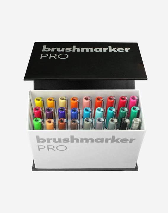 Actual product image Karin Brush Marker Pro Mini Box (Multinational, 27 x)