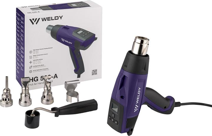Produktbild Weldy Heissluftgebläse HG 530-A Universal Set
