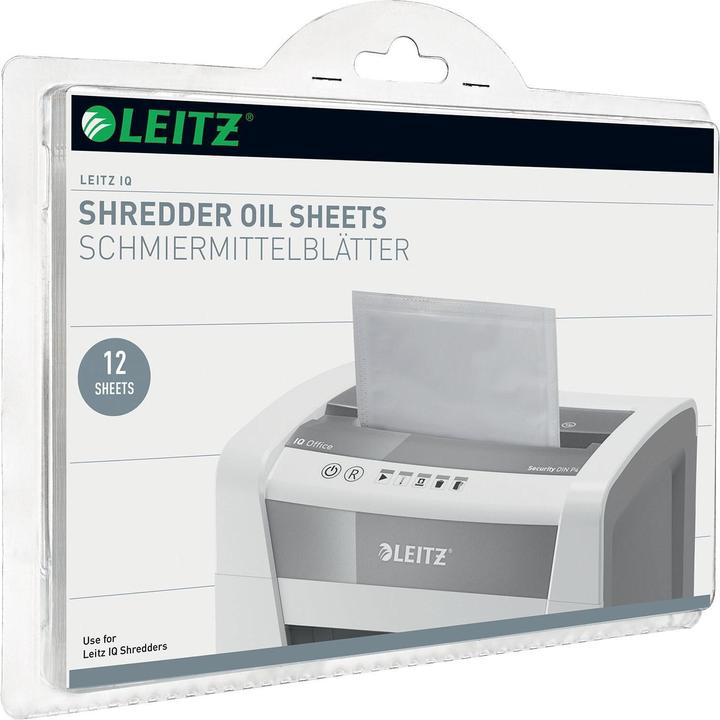 Leitz IQ oil sheets for document shredders