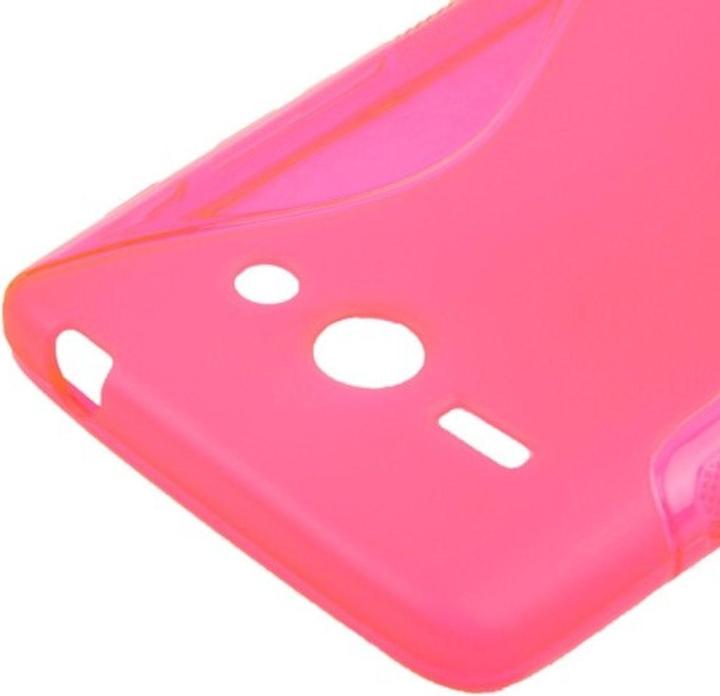 Produktbild König Design Handyhülle S Line TPU Tasche für LG L70 / Dual D325 Pink (LG L70)