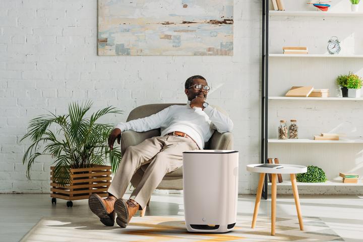 Actual product image aeris Air purifier aair 3-in-1 Pro Graphite (70 m²)