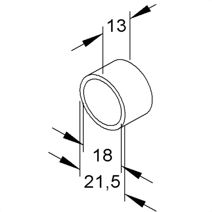 Produktbild Bachmann Dichtung f.Illu-Fassung 740.012 E14
