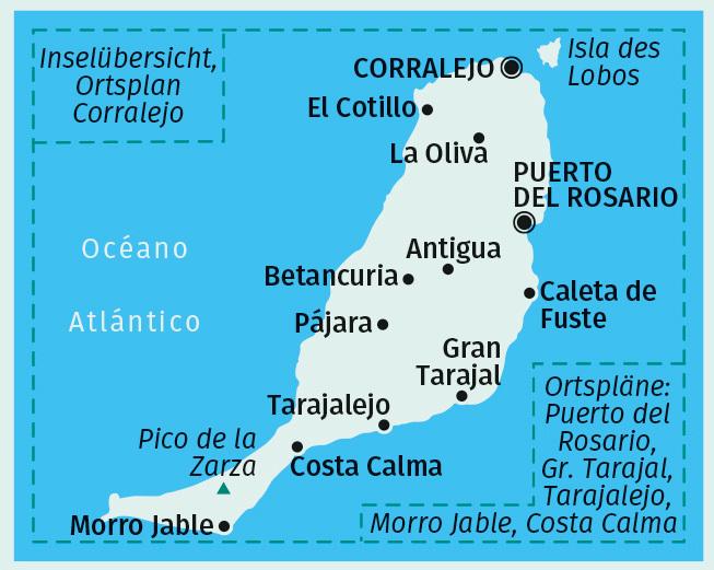 Nutritional values and ingredients KOMPASS Hiking Map Fuerteventura