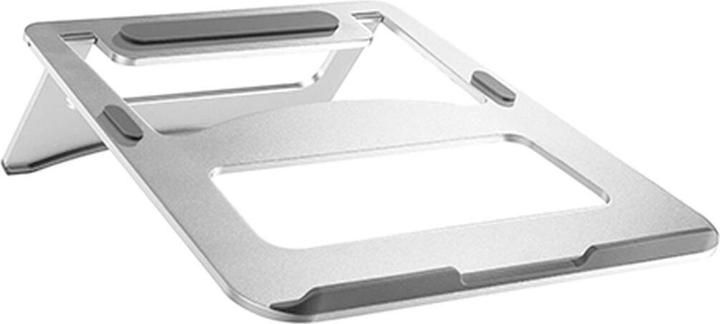 Actual product image TM Electron Laptop-Stand Silikon Aluminium Ergonomisch 22,5 x 22,8 x 0,4 cm