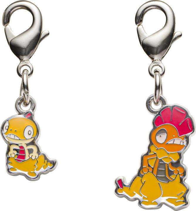 Produktbild Pokémon Pokemon Center - Scraggy, Scrafty Schlüsselanhänger - 2 Stück