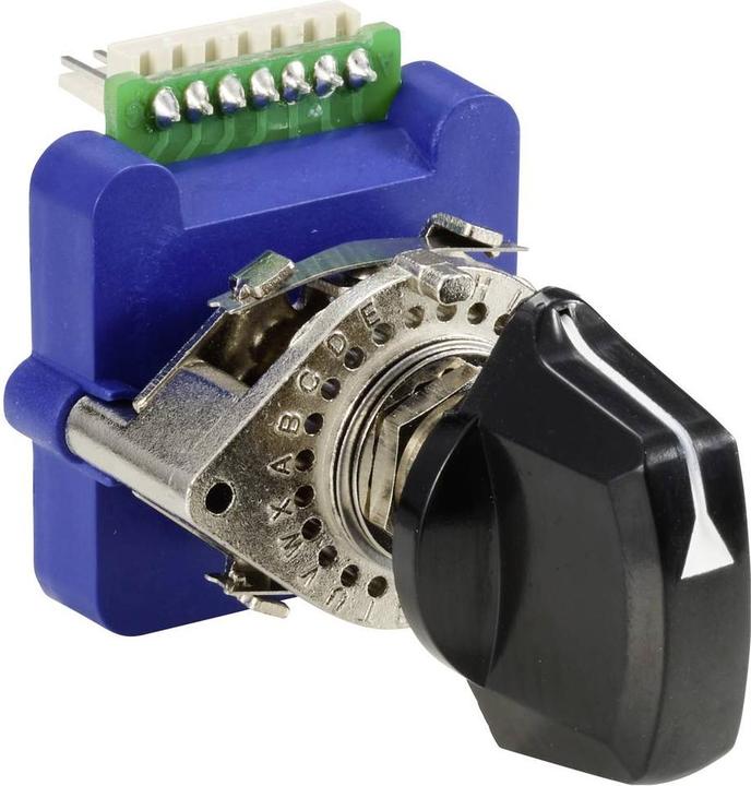 Image du produit Tru Components TC-12830248 Drehschalter 5 V/DC, 25 V/AC, 50 V/AC 0.5 A 1 x 30