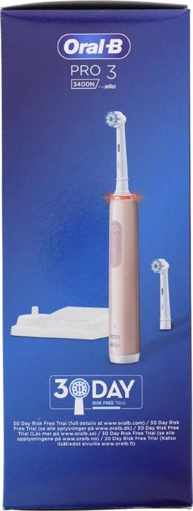 Immagine prodotto Oral-B Pro3 3400N Rosa Sensi (Spazzolino oscillante)