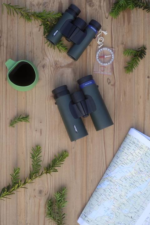 Actual product image Focus Nordic Mountain binocular BaK-4 Green (10 x, 25 mm)