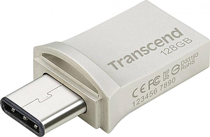 Transcend JetFlash 890 (128 GB, USB-C, USB-A, USB 3.0)