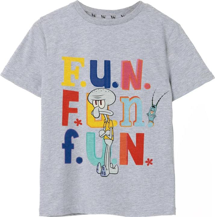 Actual product image Spongebob Squarepants Boys Fun Squidward T-Shirt (104)