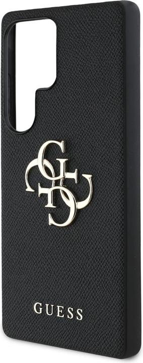 Actual product image Guess Etui Grained Big 4G Logo Small Classic Logo do Samsung Galaxy S25 Ultra czarny (Samsung Galaxy S25 Ultra)