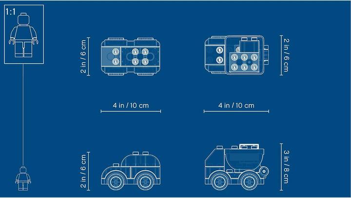 Actual product image LEGO DUPLO My first vehicles (10886)