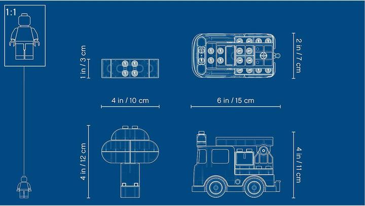 Produktbild LEGO DUPLO Feuerwehrauto (10901)
