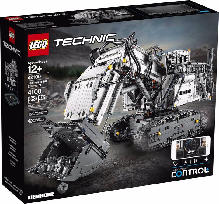 Produktbild LEGO Liebherr Bagger R 9800 (42100, LEGO Technic)