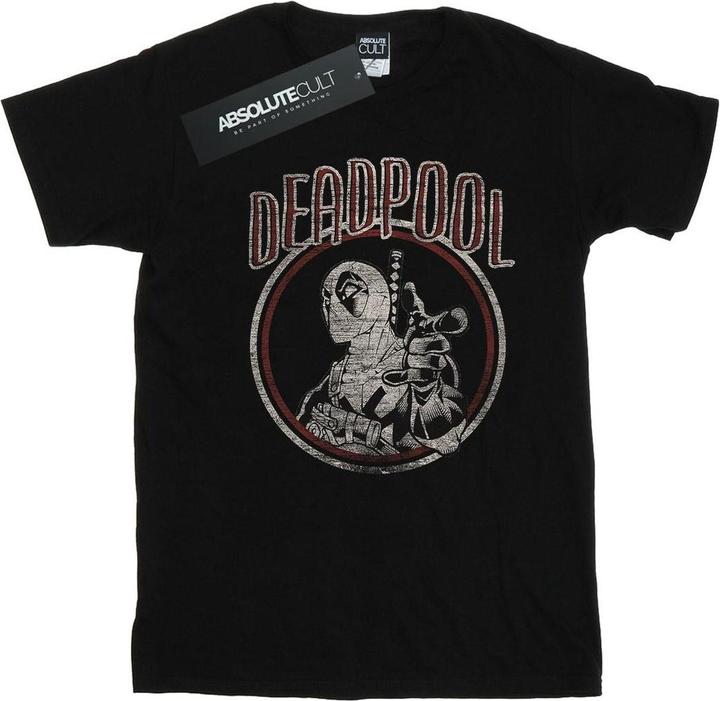 Produktbild Deadpool Vintage Circle TShirt (XL)
