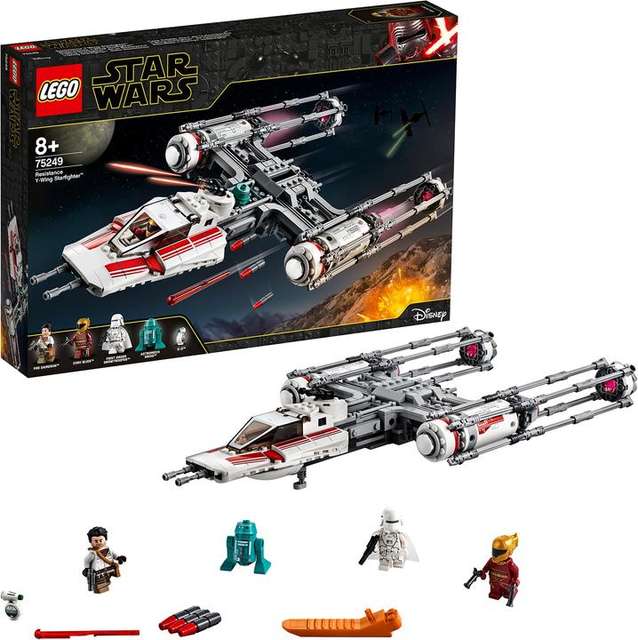Image du produit LEGO Starfighter de l'aile Y de la résistance (75249, LEGO Star Wars)