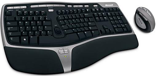 Actual product image Microsoft Natural Ergonomic Deskt. 7000 (CH, Wireless)